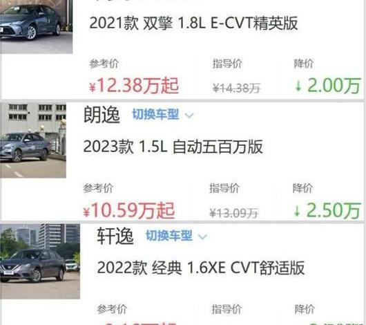 长安,别克,大众,帝豪,比亚迪