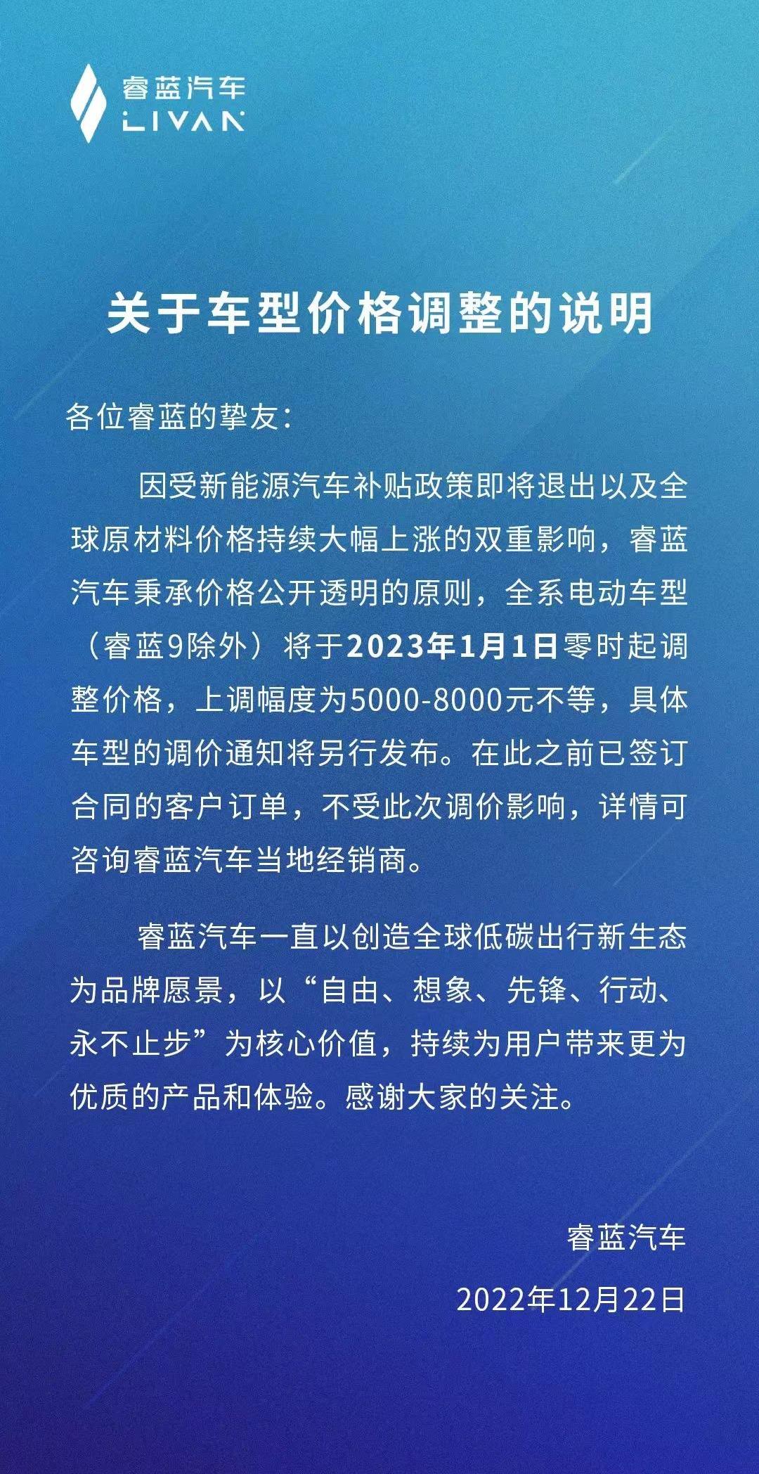 Ruilan Automobile, BYD, Geely Automobile, Ai 'an and Chang 'an