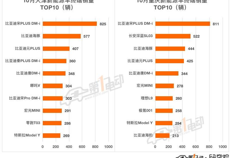 BYD, Yuan PLUS, Dolphin, Tesla, Model Y