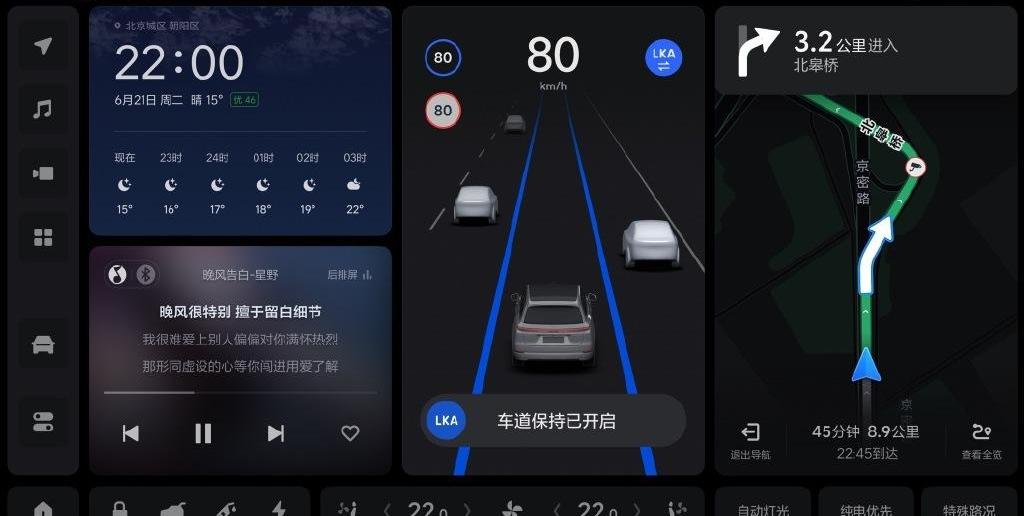 BMW, Tesla, BYD, Tucki, looking up