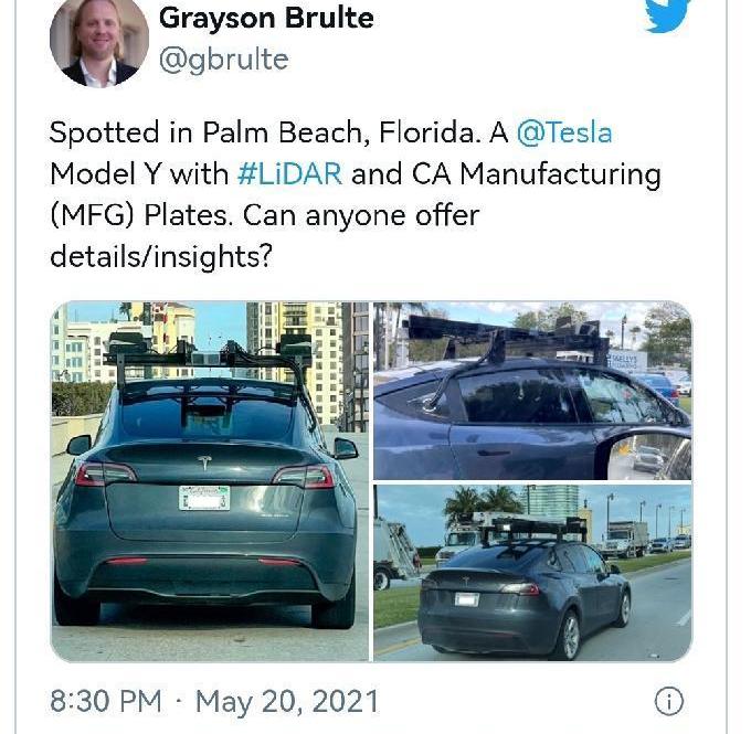 Tesla, discovery, model y