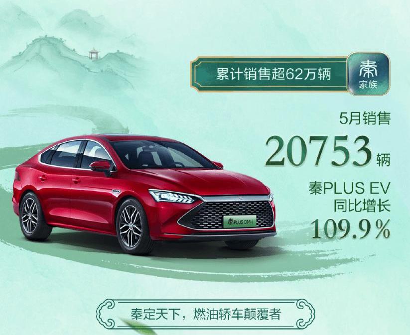 BYD, Han, destroyer 05, yuan PLUS, dolphin