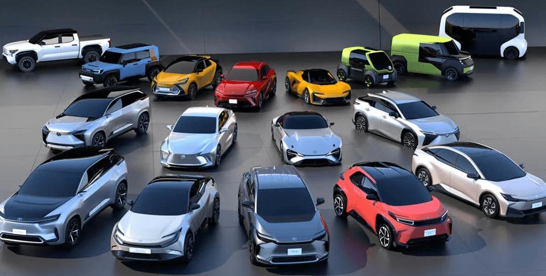 Toyota, Volkswagen, Ford, Land Rover, Nissan