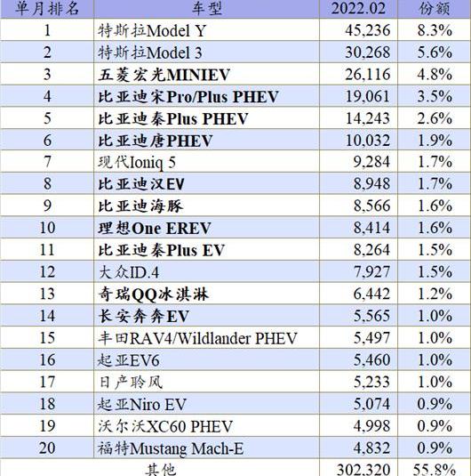 BYD, Tesla, Hyundai, Model Y, Peugeot