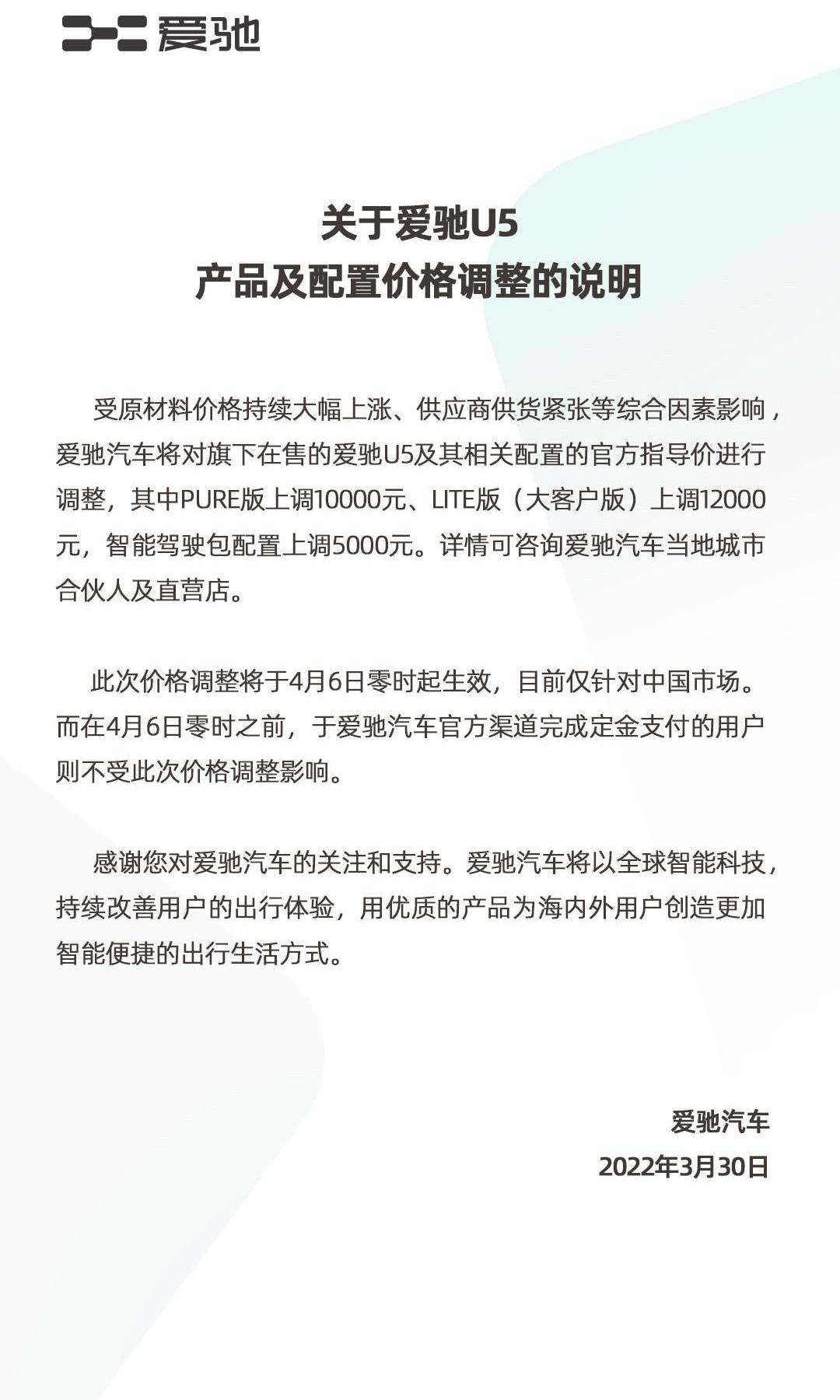 Weilai, Aichi, Tucki, Aouita, Hechuang