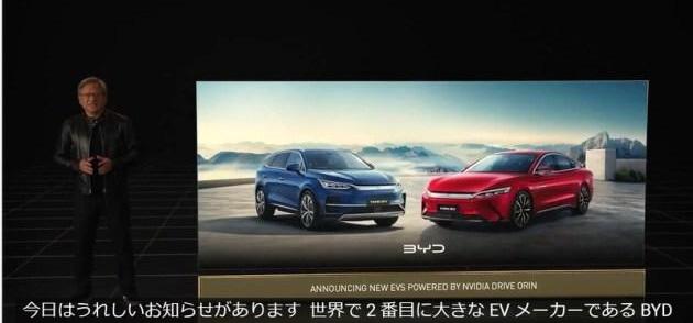 BYD, Mercedes-Benz, Changan, Weilai and Dongfeng Fukang