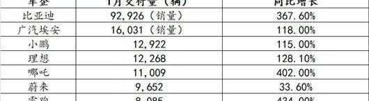 Weilai, Tucki, BYD, Tesla, Ai 'an