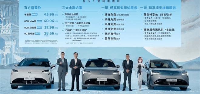 AION LX, Aian, superior 