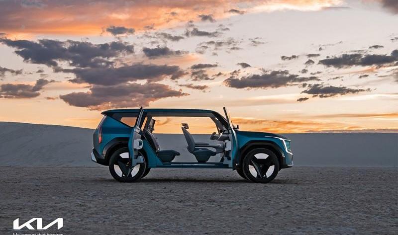KIA, concept, KIA EV6, discovery, Dongfeng