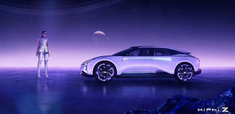 Gao He HiPhi, Gao He Hiz, concept, Beijing, Porsche