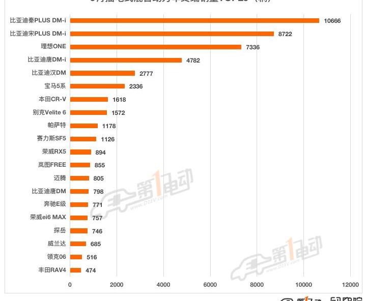 Tesla, BYD, MINI, Tucki, Weilai