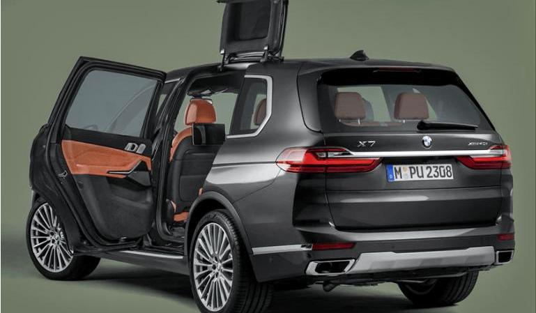 BMW, concept, Model X, Tesla, BMW x7