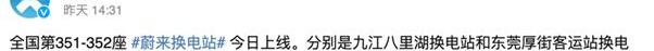Tesla, Tucki, Weilai, Volkswagen, Jianghuai