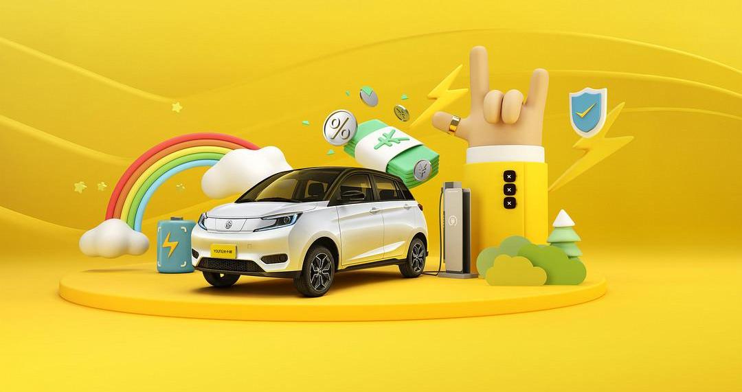 YOUNG guangxiaoxin, electric house, benben E-Star, Chang' an, mini 