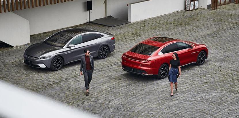 Tesla, Volkswagen, BYD, Reading, Han