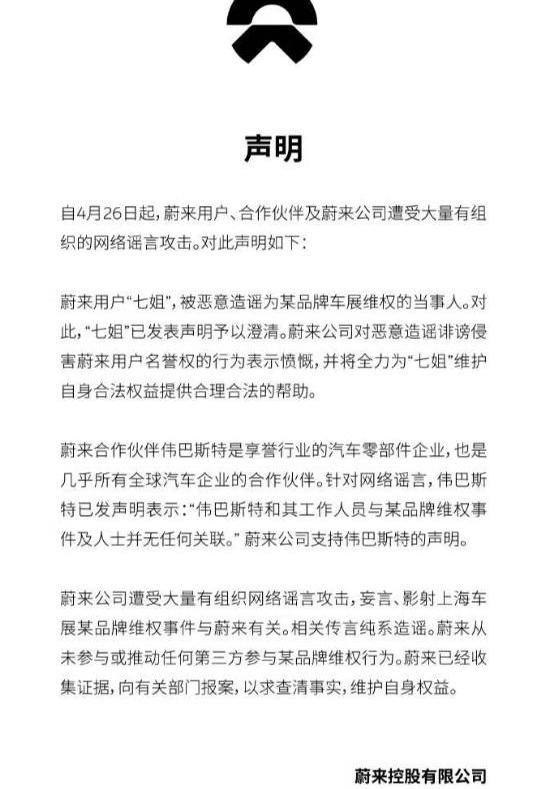 Weilai Tesla