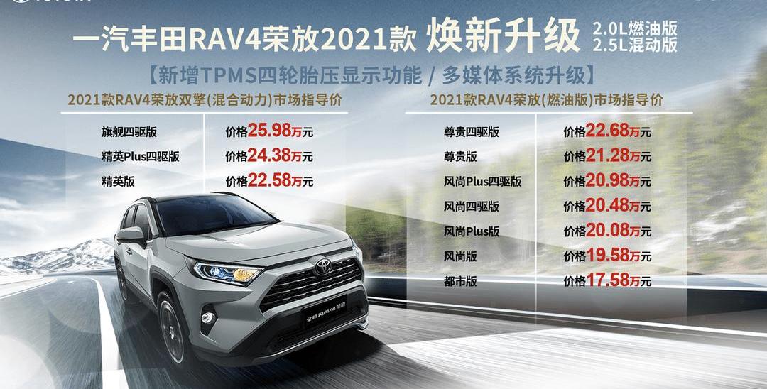 RAV4 rongfang, Toyota, faw, Beijing, Asian lion 