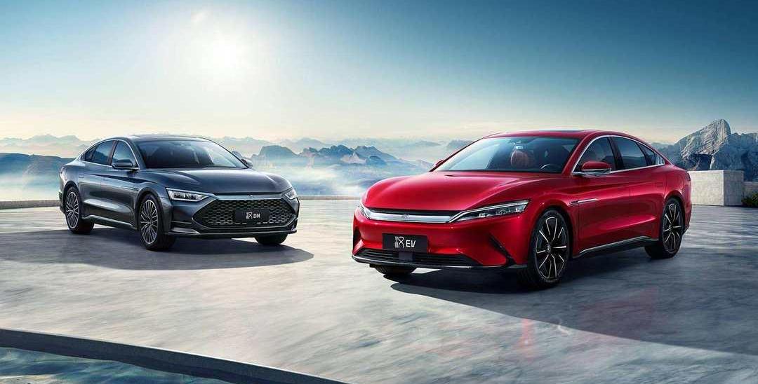 BYD, Han, Audi, Porsche, Hongqi