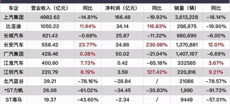 Tesla, Ford, Hyundai, Jiangling, BMW
