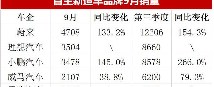 Weilai, Tucki, Tesla, Aichi, BYD