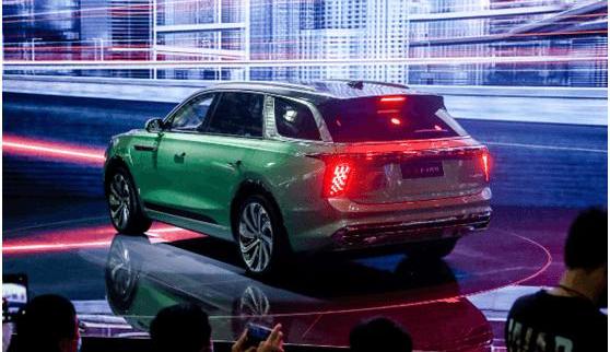 red flag, red flag E-HS9, Beijing, Audi, Tesla