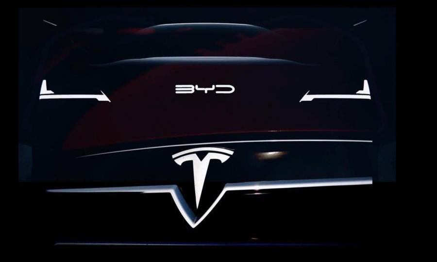 BYD, Tesla, Model 3, Han, Toyota