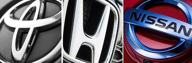 Toyota, Nissan and Honda