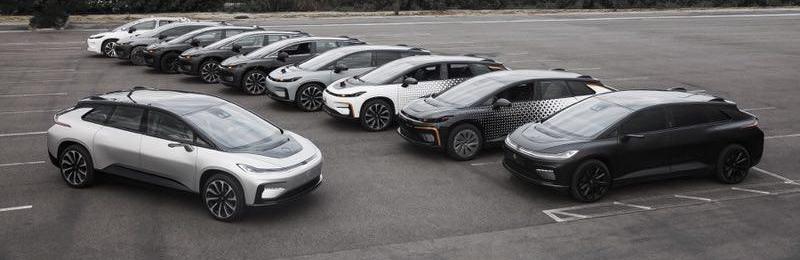 Han, Tesla, ff 91, Faraday future