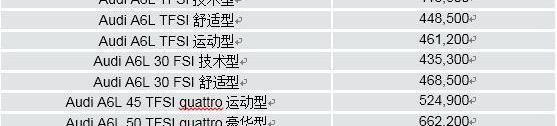 奥迪,奥迪A6L,奥迪A6,理念
