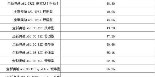 奥迪,奥迪A6,奥迪A6L,大众,一汽