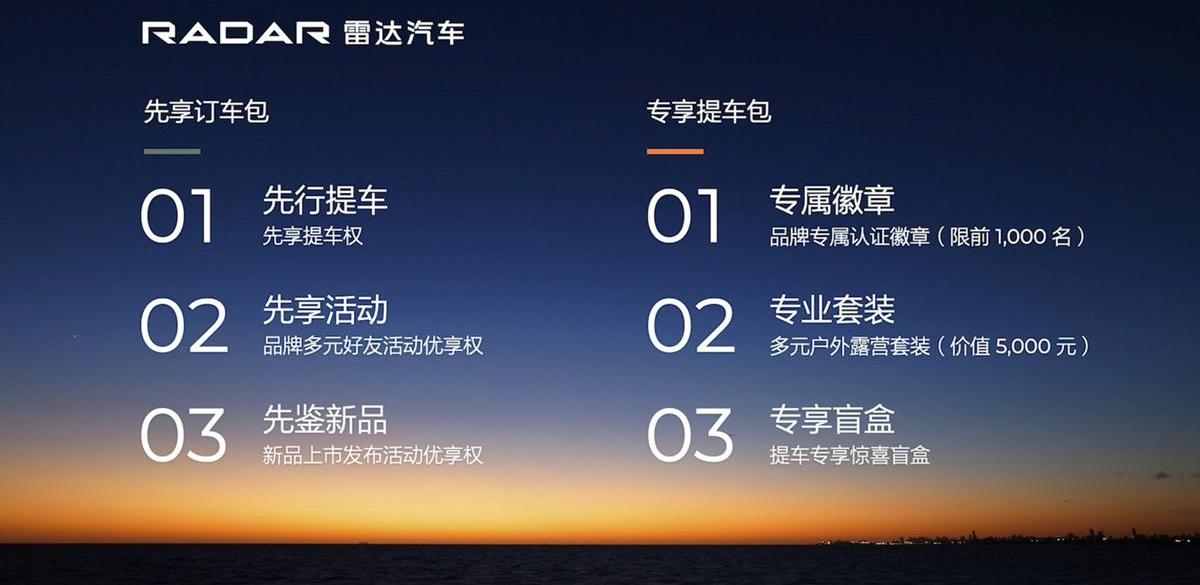 雷达汽车,雷达RD6,大众,理念