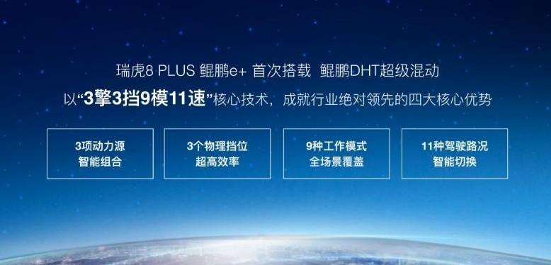瑞虎8,瑞虎8 PLUS,奇瑞,瑞虎8 PLUS鲲鹏e+