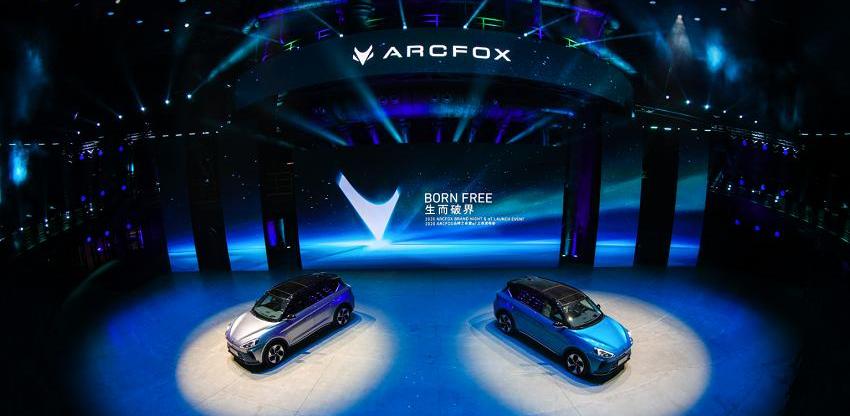 ARCFOX极狐,特斯拉,蔚来,小鹏,奔驰