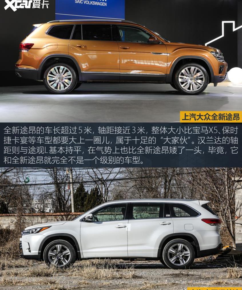 途昂,汉兰达,汉,大众