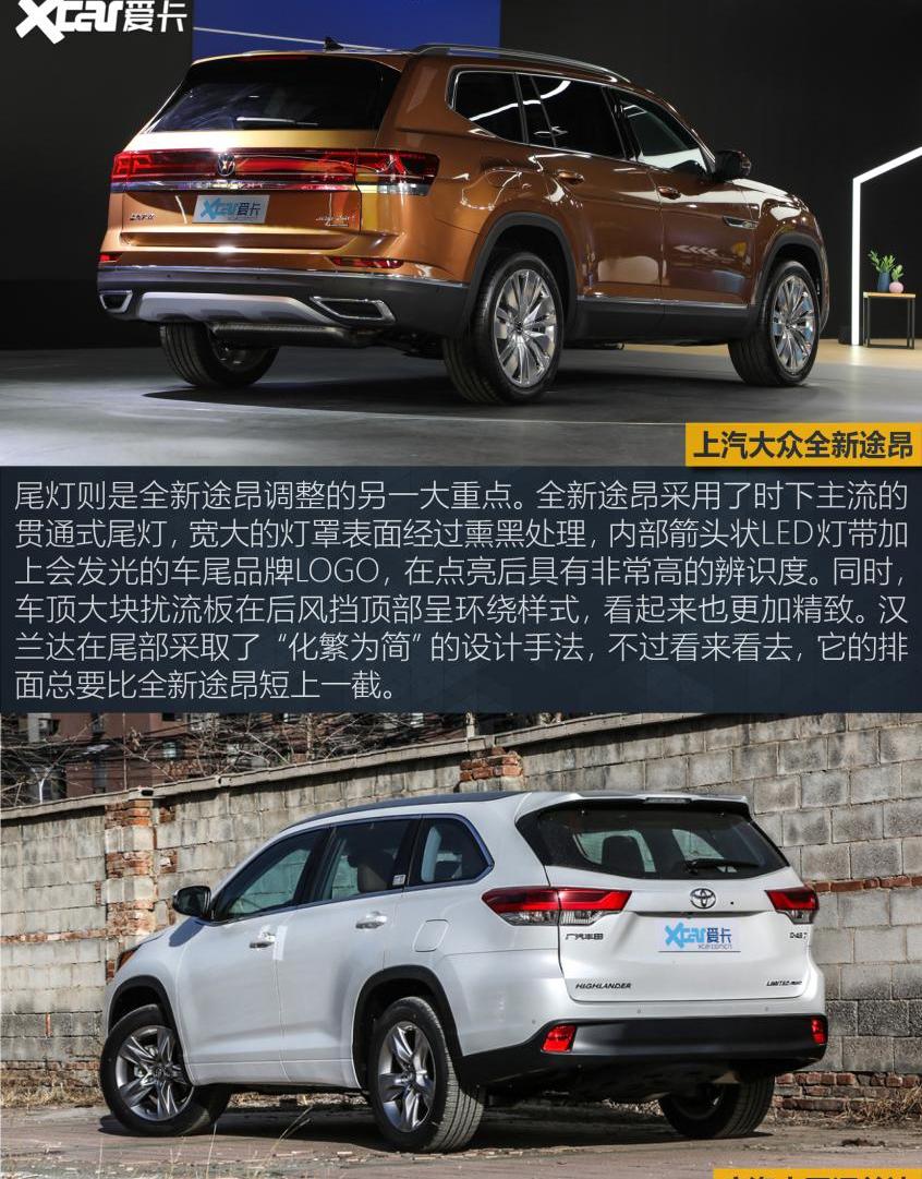 途昂,汉兰达,汉,大众