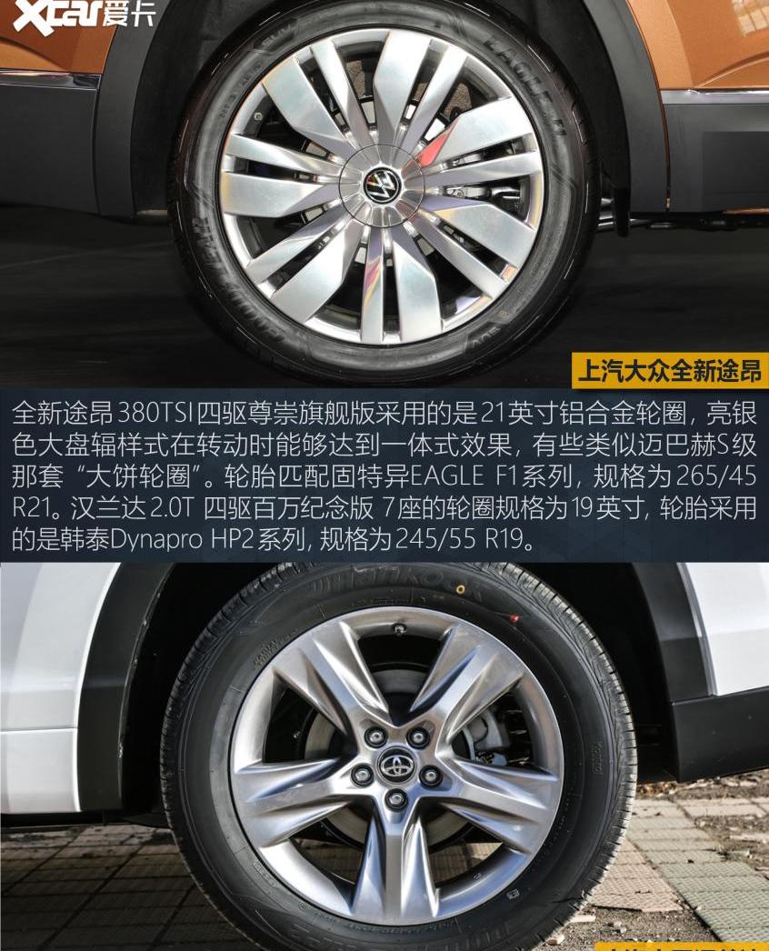 途昂,汉兰达,汉,大众