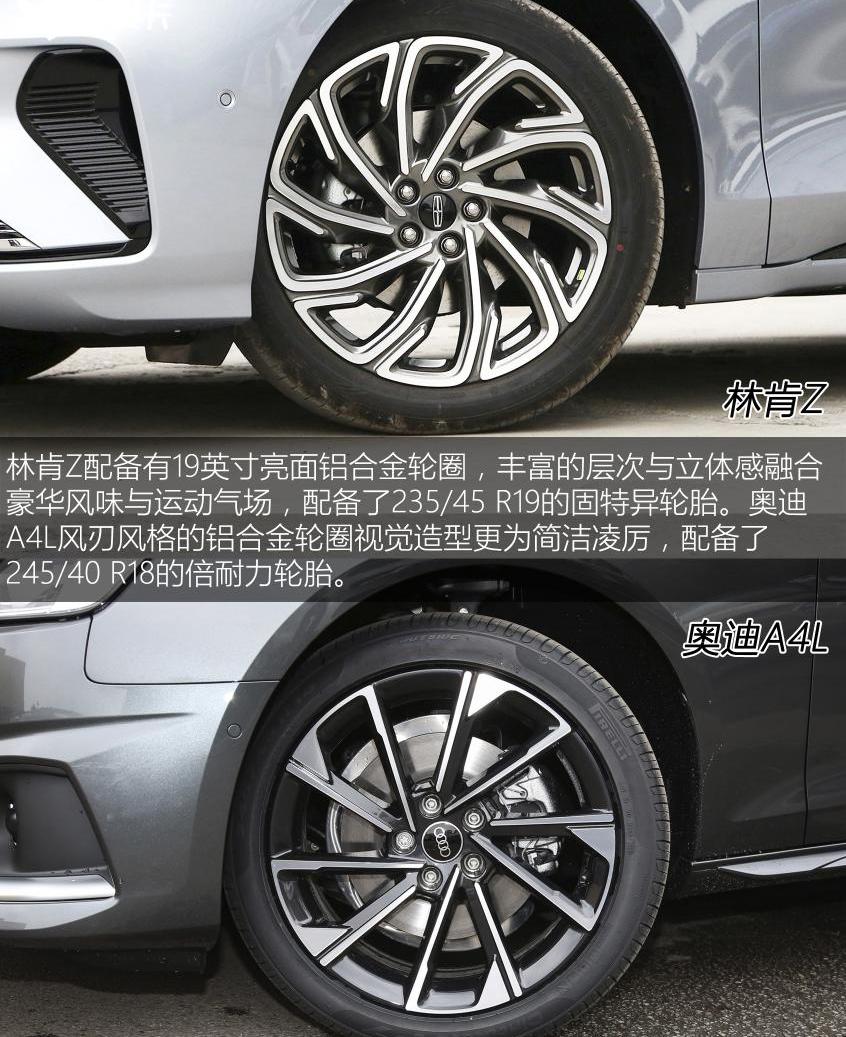 奥迪,奥迪A4L,林肯,林肯Z