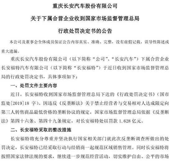 长安,福特