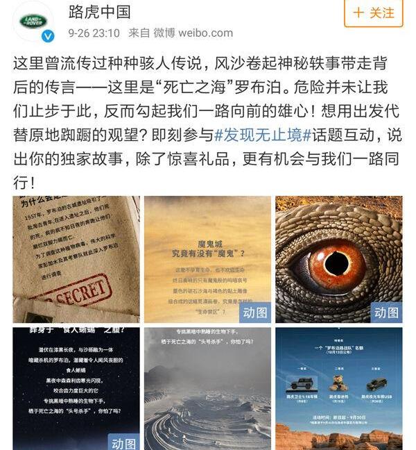 路虎,骆驼,发现