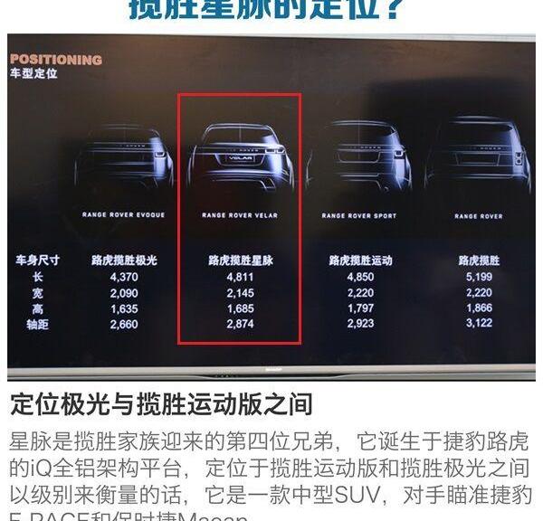 揽胜,揽胜星脉,路虎,揽胜极光