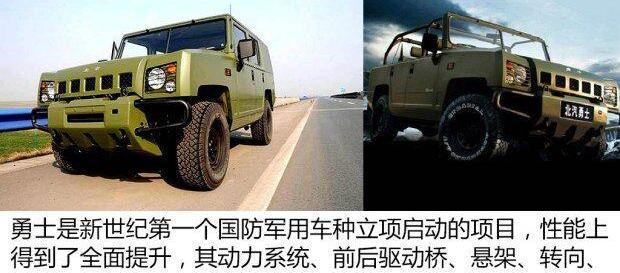 BJ212,猛士,北京,东风,勇士