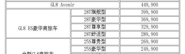 别克,别克GL8,DS,全顺