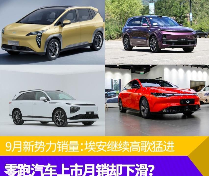 小鹏,埃安,极氪,零跑汽车,哪吒汽车