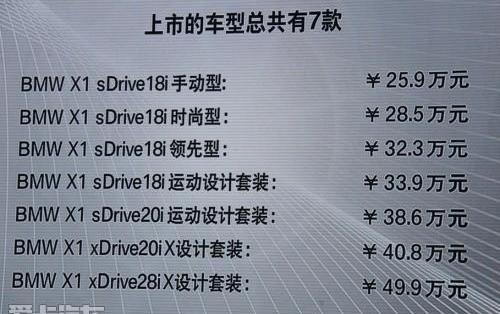 宝马,宝马X1