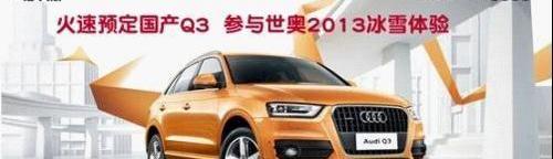 奥迪,大众,一汽,奥迪Q3