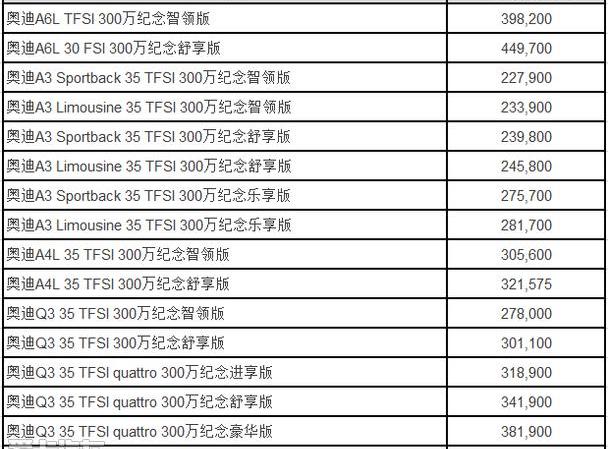 奥迪,大众,一汽,奥迪A6L,奥迪A4L