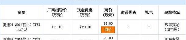 奥迪,奥迪Q7
