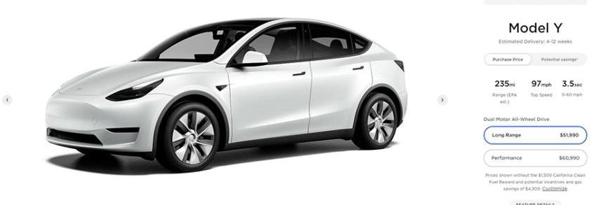 特斯拉,Model 3,Model Y