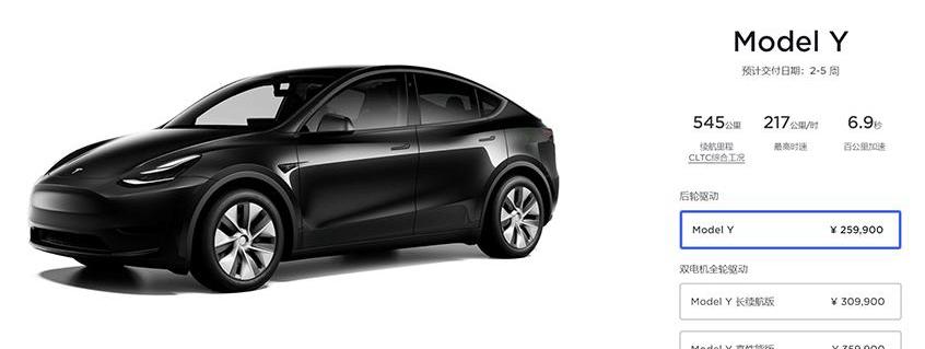 特斯拉,Model Y,Model 3