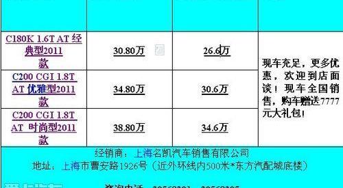 奔驰,宝马,别克,理念,荣威